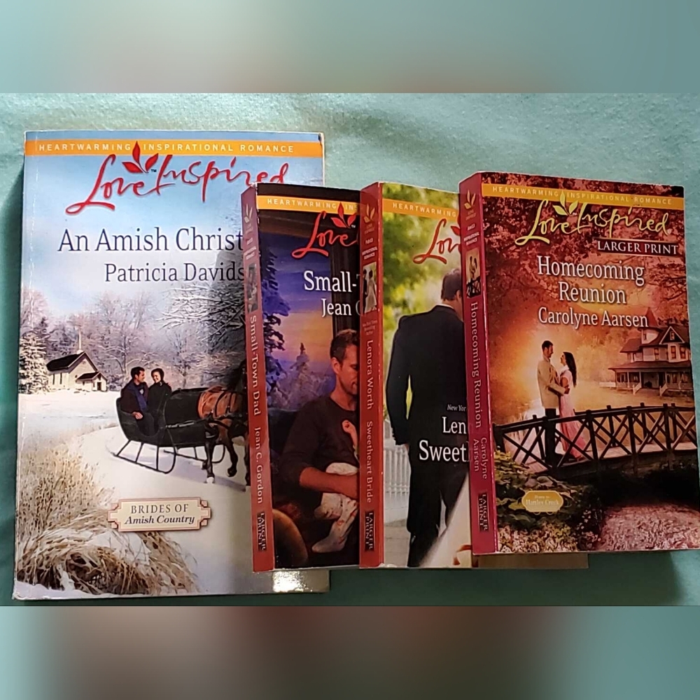 Lot of Harlequin Love Inspired Books